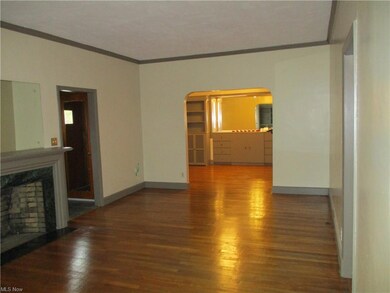 Living room looking into Dining Room