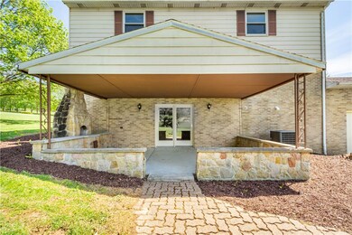 Directly off of the great room, this patio feature