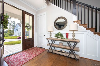 Two-story foyer