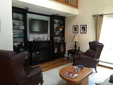 Living Room. Spacious vaulted living room  has loa