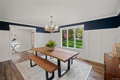 Formal dining room.