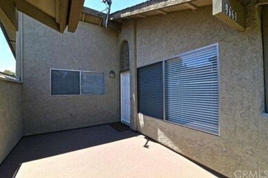 Large private deck at entrance of home. Many homeo