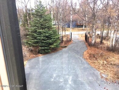 exterior driveway from house