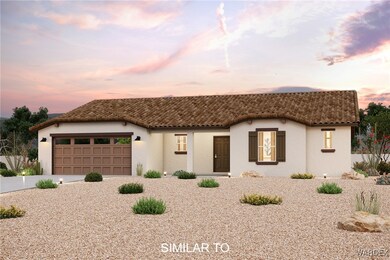 Mediterranean / spanish house featuring a garage