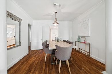 Another view of dining room which flows perfectly