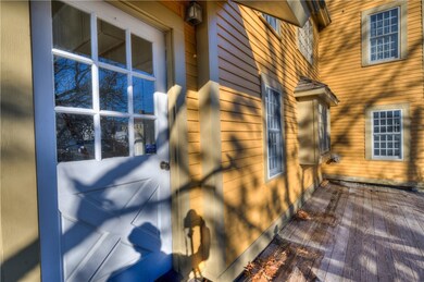 Private side entrance