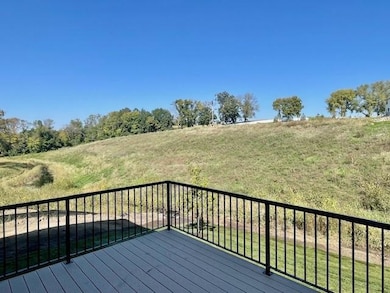 Low maintenance deck over looking open greenspace.