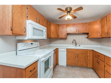 All Appliances Included in this Refreshed Kitchen