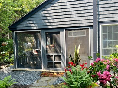 Exterior of screened in porch