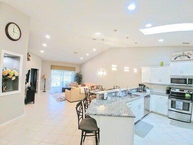 Kitchen to Living Area