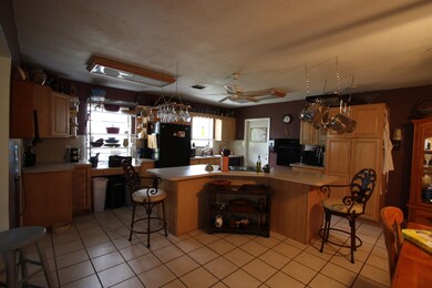 Large kitchen that has it all