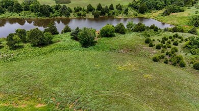 Drone / aerial view of a large body of water
