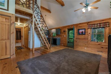 Laurel ladder to loft bedroom