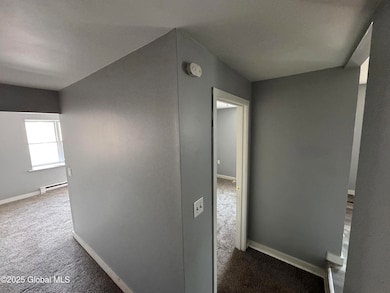 Hall and bedroom