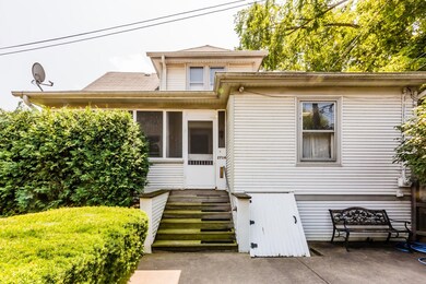 Entry on North Facing Side of Home