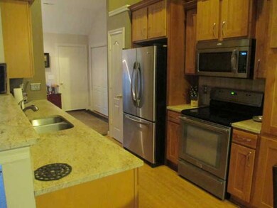 New cabinets and granite counters