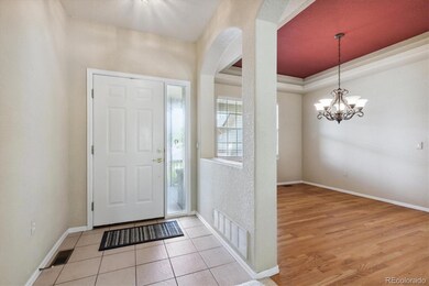View from Foyer facing front door & Formal Dining 