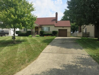 Concrete driveway