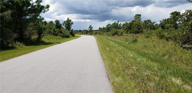 Looking west down Navigator Rd