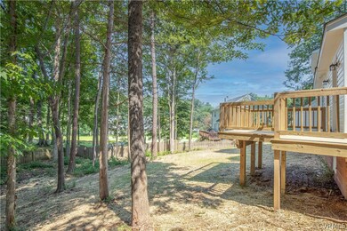 Partially fenced rear yard