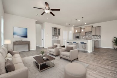 Step inside and take in the open floor plan allowi