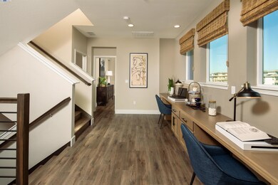 Photo is of the model home.