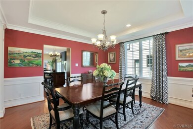 Plenty of light in your dining room with two windo
