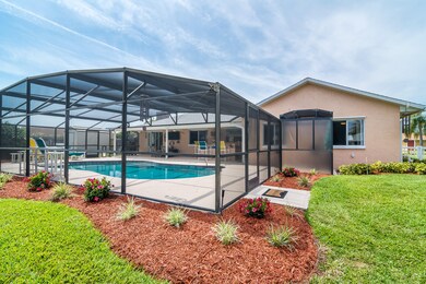 7. Screen room and pool
