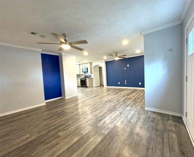 View of the open concept floorplan when you enter