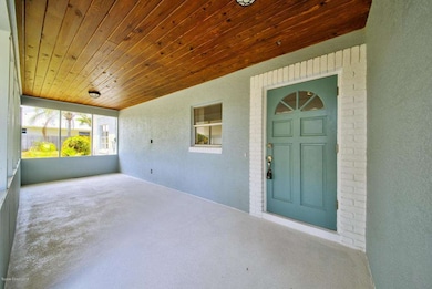 Enclosed Front Porch Entry