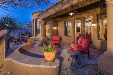 Back Patio at Twilight
