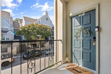Balcony with a residential view
