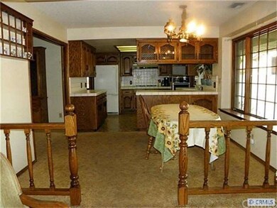 Kitchen is open to the dining area and also open t