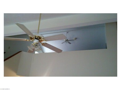 Great room with cathedral ceilings.