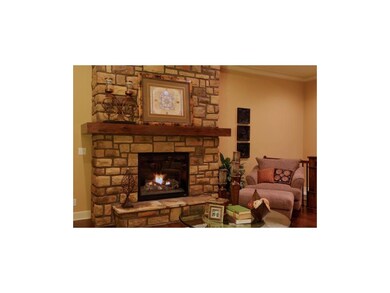 Enjoy nights by the stone fireplace