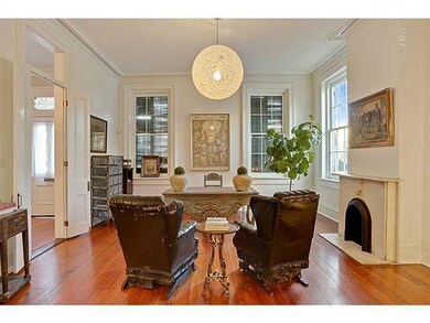 Living Room. Double Parlor