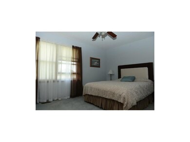 Bright and sunny master bedroom.