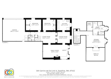 305 A&B Camino Del Sol, Espanola, NM 87532 - photo 2