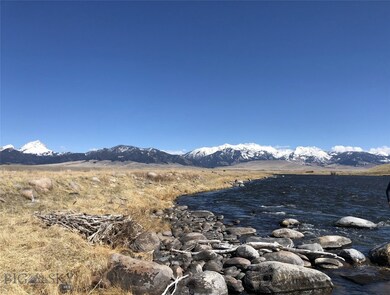 The Madison River along the BLM land adjacent to t