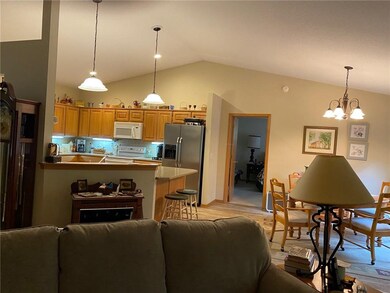 living, dining and kitchen