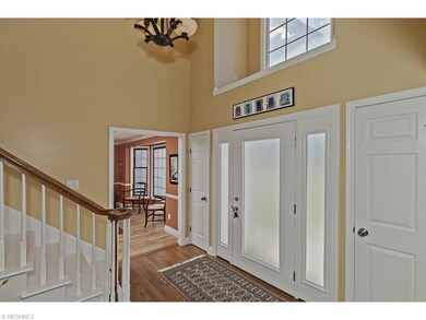 Enter through a frosted privacy door into the two-