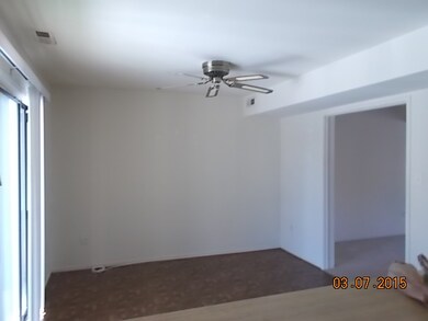 Eat in area which open to living room.
