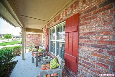 Covered front porch