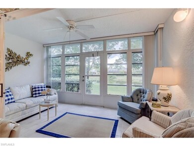 Enclosed Lanai with a tropical view!