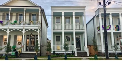 A view of some of the completed houses.