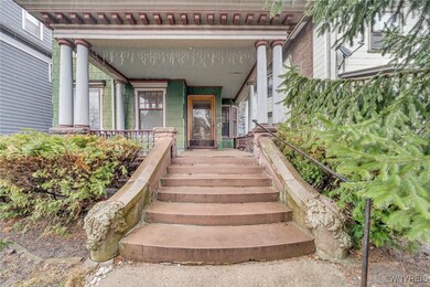 Sandstone front steps