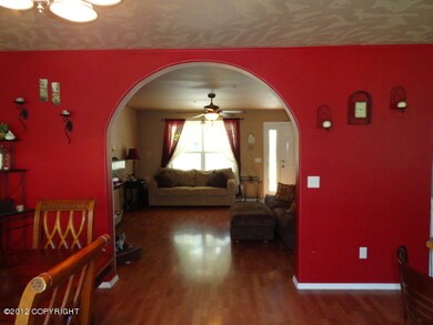 Dinining Room with View to Living Room