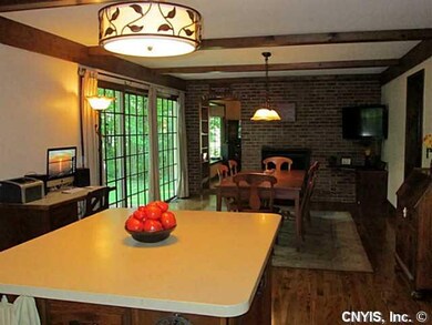 Kitchen Dining. A view from the kitchen overlookin