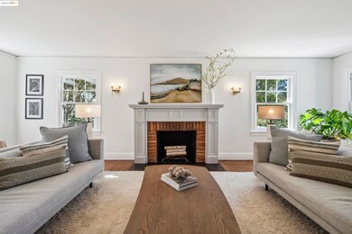 wood burning fireplace with large mantle