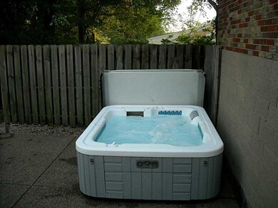 Patio/Deck. Enjoy the hot tub!